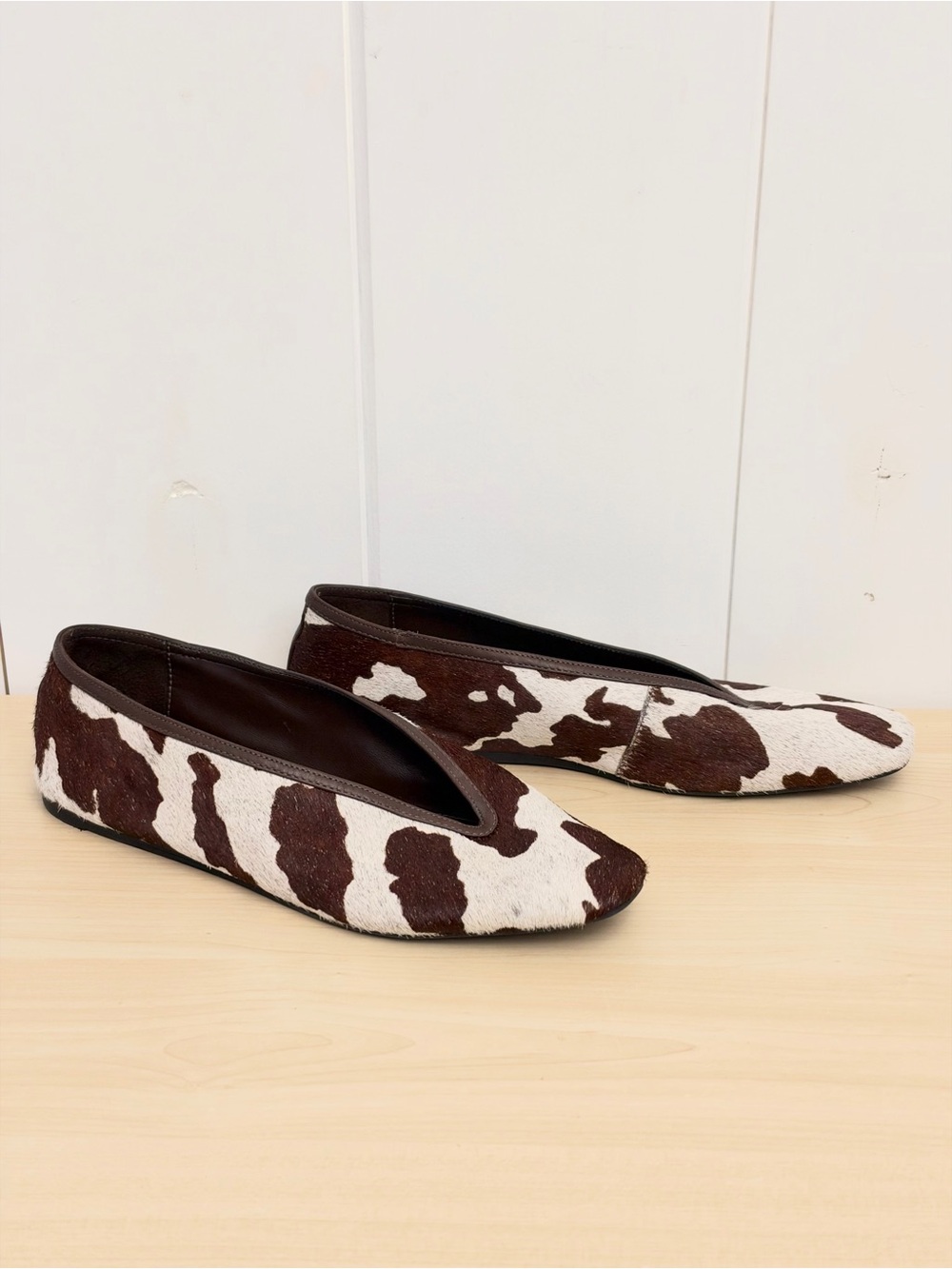 Schutz Courtney Flats In Multibrown/Seal Brown Size 9 - Picture 3 of 13